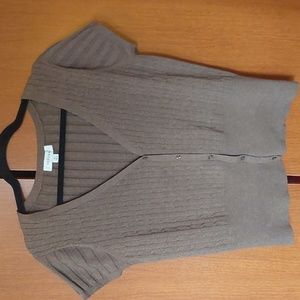 Merona short sleeve cardigan sweater XL